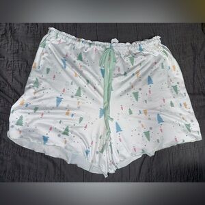 Women's Festive Print Sleep Shorts